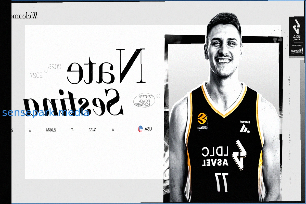 Nate Sestina Joins ASVEL: A New Center from Milan